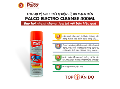 Vệ sinh bo mạch điện, thiết bị điện tử Palco Electro Cleanse